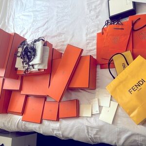 Hermes boxes! Bundle!! 13 total! with some accessories included